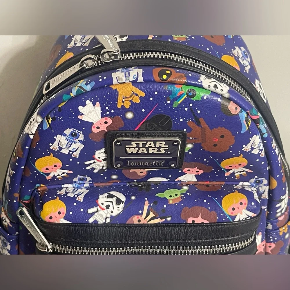 NWOT Loungefly Star Wars Kids Backpack‎ - Multicolor